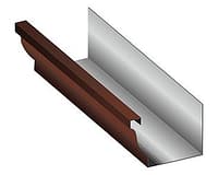 Водосточная система, модерн, желоб 3 м. Коричневый