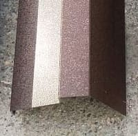 Планка торцевая, Коричневая